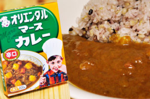 マースカレー 辛口 レトルト版