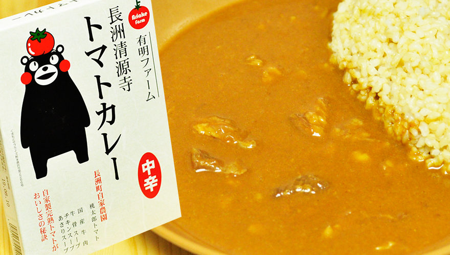 程よい酸味と甘み 有明ファーム 長洲清源寺トマトカレー