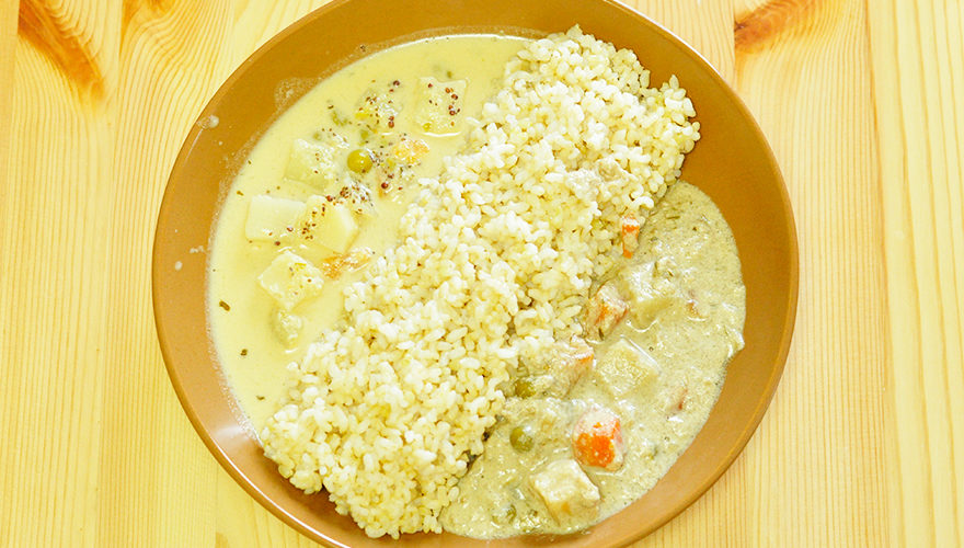 にしきや 絶品インドカレー アヴィヤル ケララシチュー