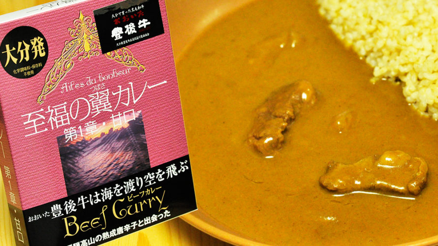 絶品豊後牛を使用したビーフカレー 至福の翼カレー 第1章・甘口