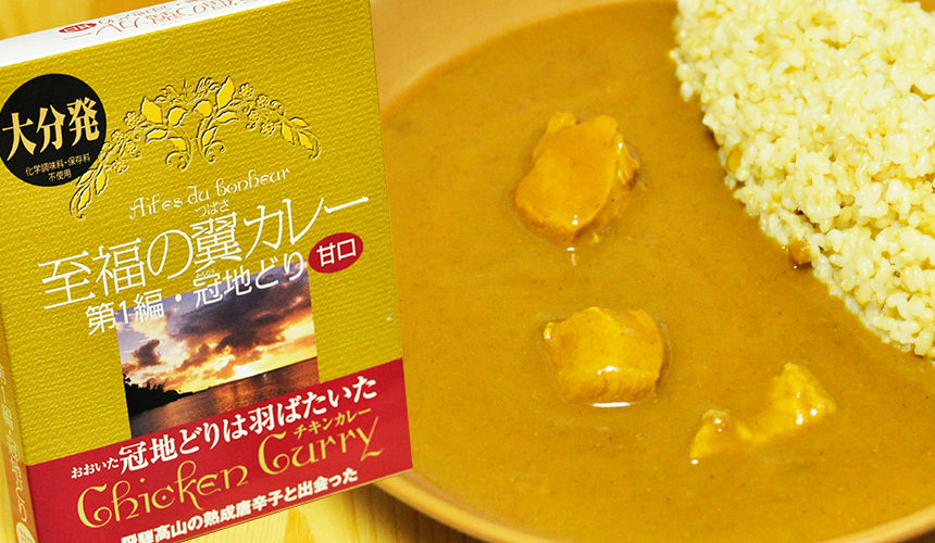至福の翼カレー 第一編・冠地どり 甘口 チキンカレー